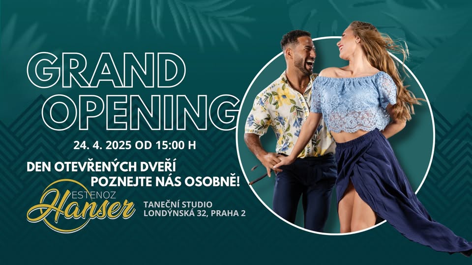 GRAND OPENING - Den otevřených dveří tanečního studia!