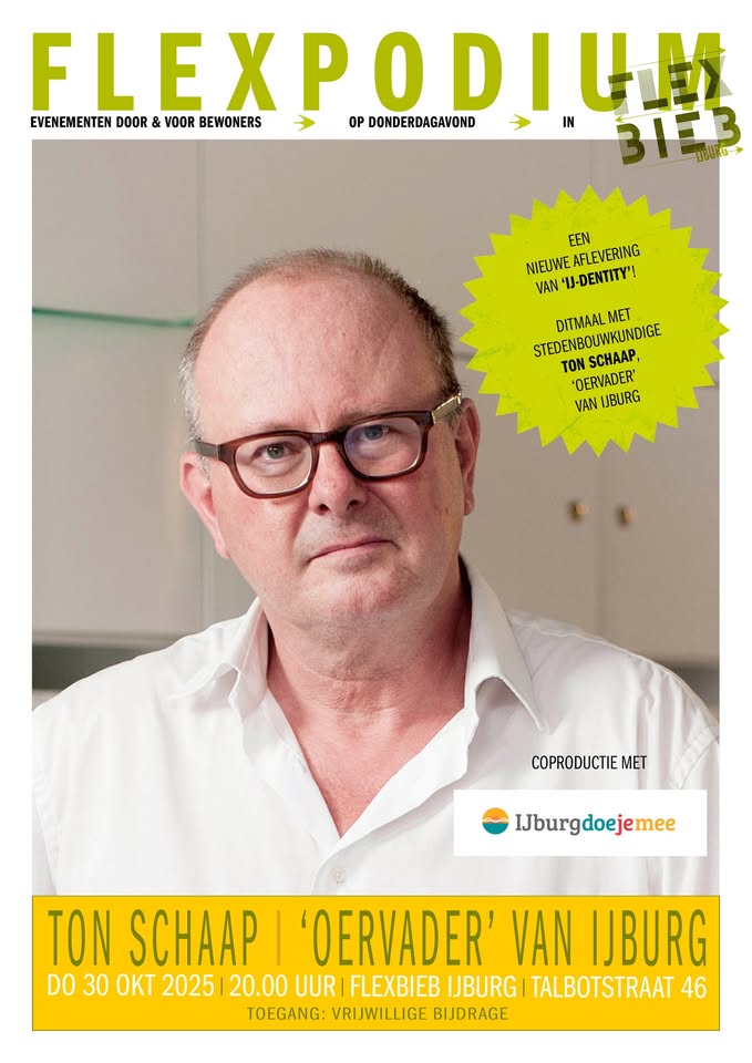 IJ-dentity: Ton Schaap, 'oervader' van IJburg
