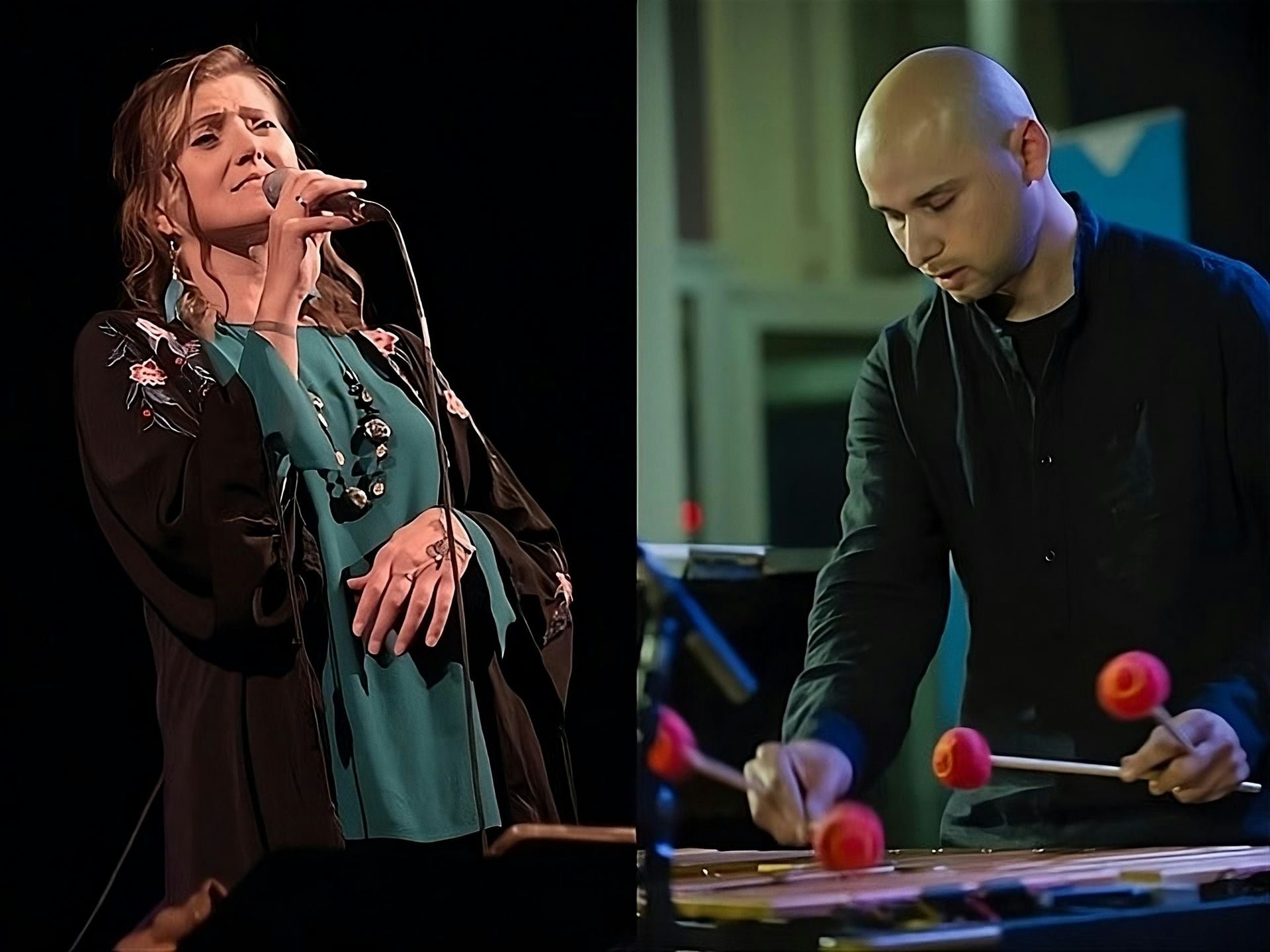 Voice & Vibraphone: Koziel & Herak Live