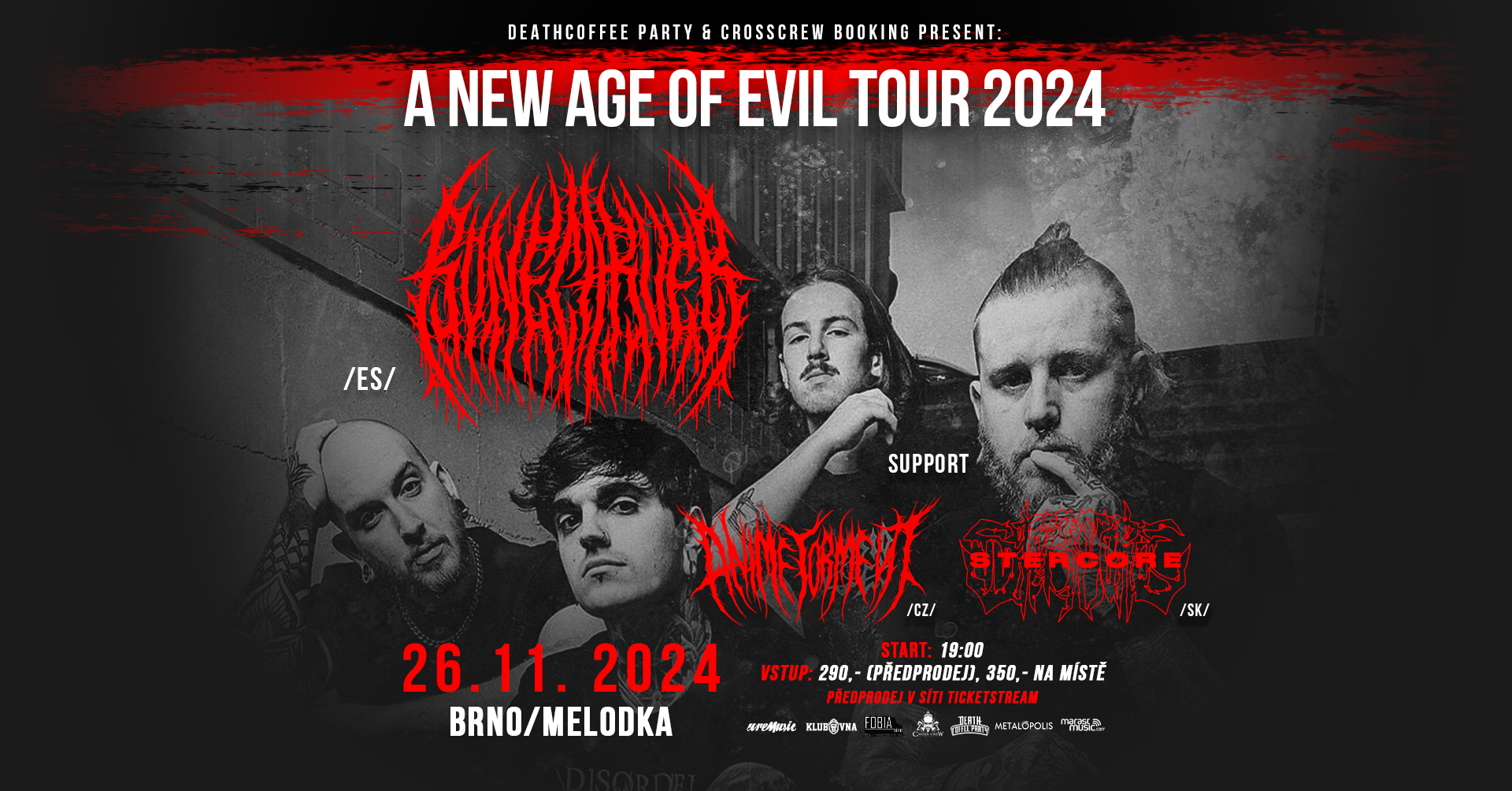 A NEW AGE OF EVIL TOUR 2024 - BRNO/MELODKA