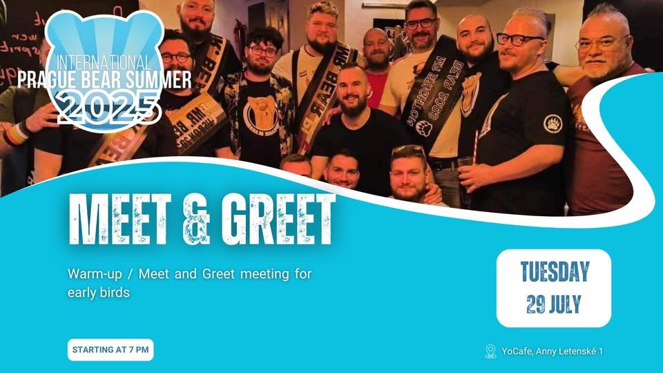 Prague Bear Summer - Meet & Greet