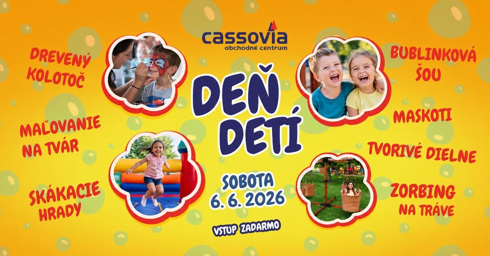 Deň detí v OC Cassovia