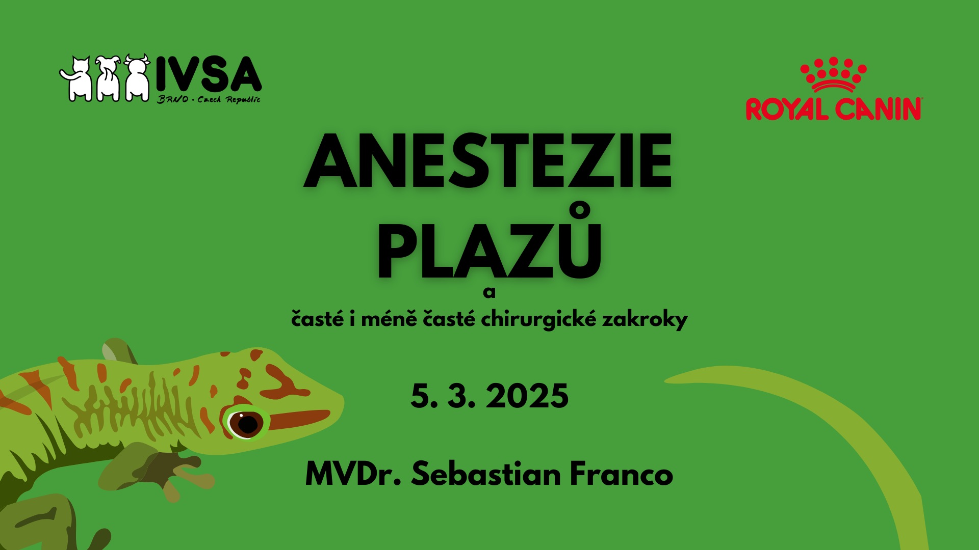 Anestezie plazů