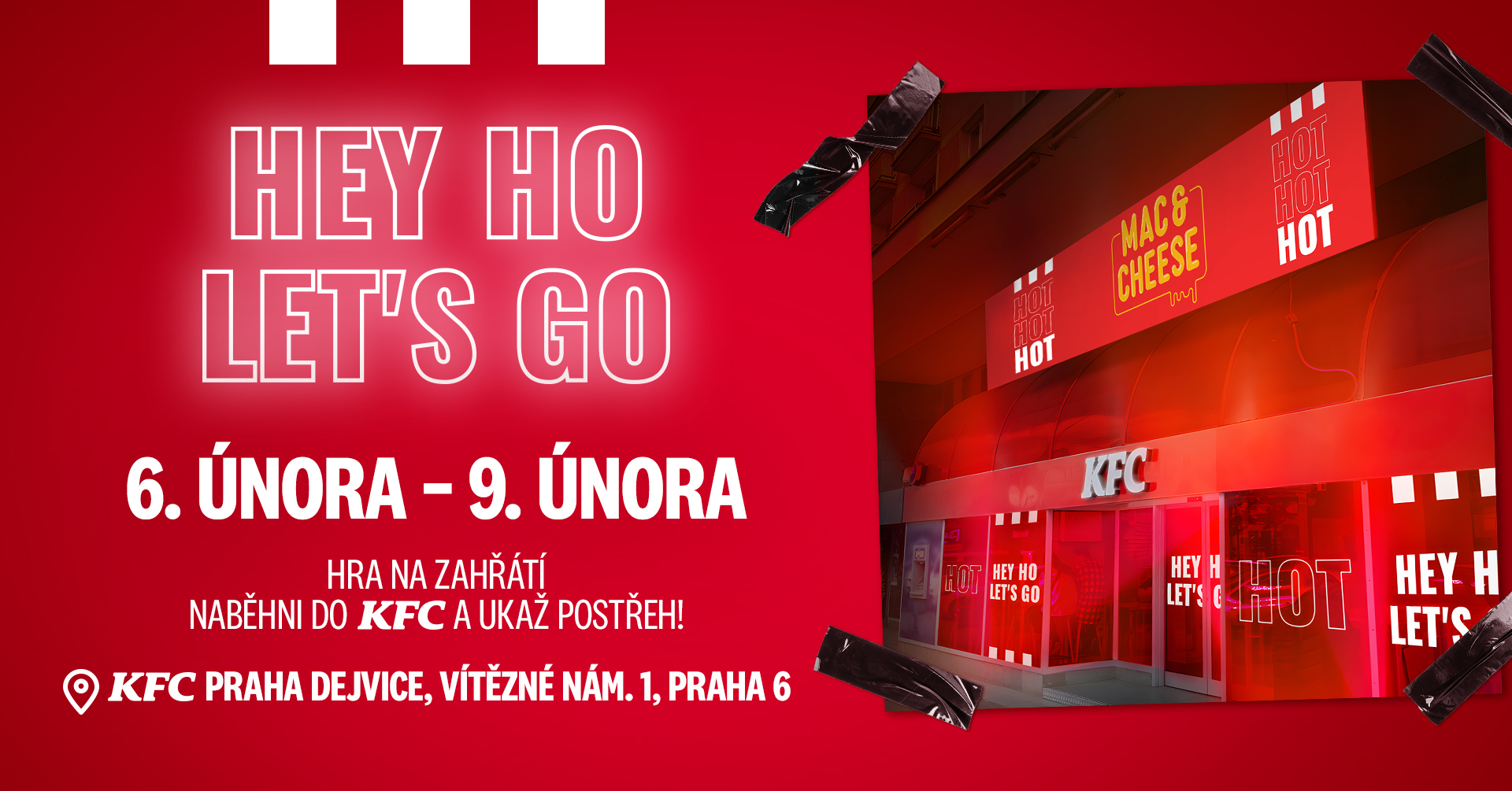 Naběhni do KFC a ukaž postřeh!