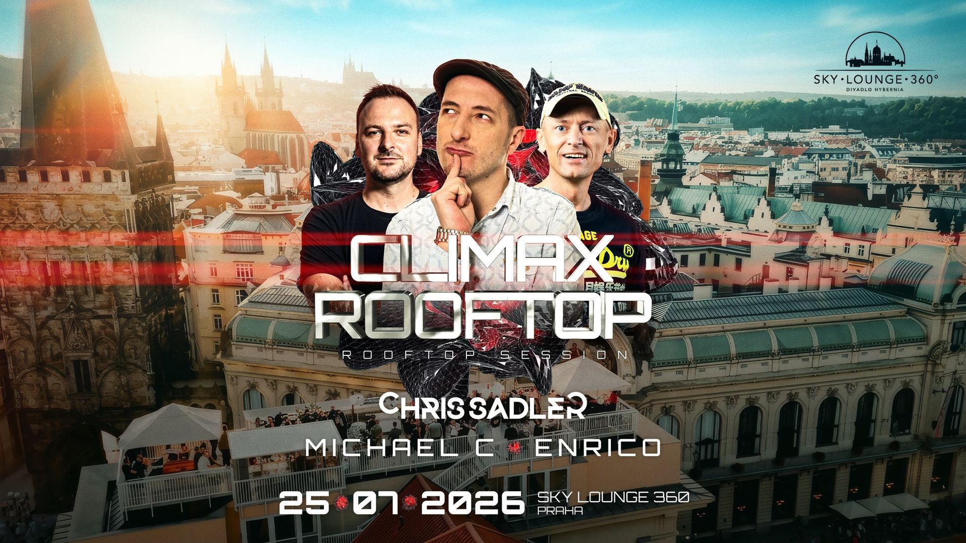 CLIMAX ROOFTOP w./ Chris Sadler, Michael C, Enrico