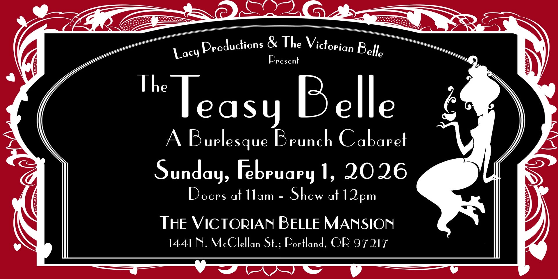 THE TEASY BELLE: A Burlesque Brunch Cabaret (February 2026)