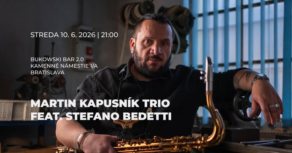 Martin Kapusník Trio feat. Stefano Bedetti
