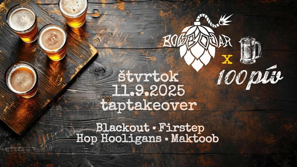 Tap takeover Hop hooligans x Blackout x Maktoob x Firstep
