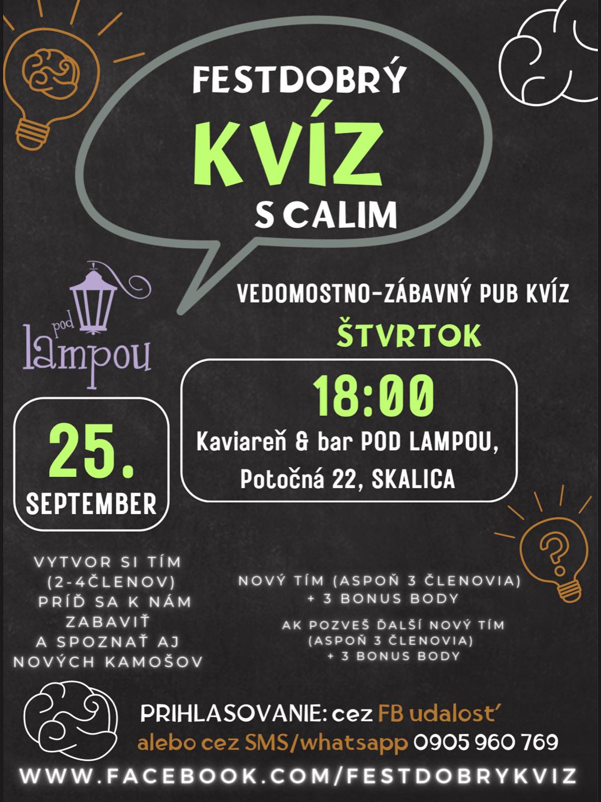 Fest Dobrý kvíz s Calim 🧠