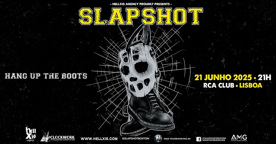 SLAPSHOT last show ever in Portugal @ RCA Club - Lisboa
