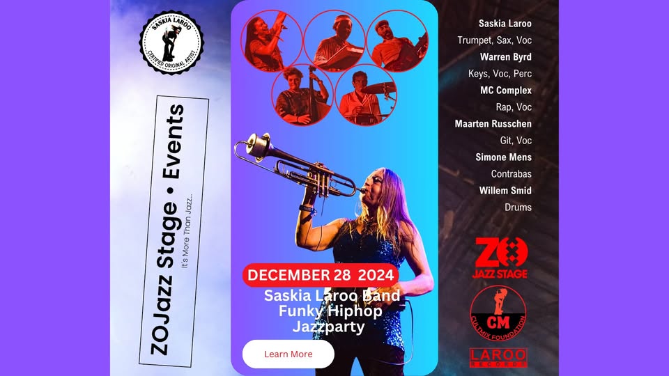 ZOJazz Stage Concerts | Saskia Laroo & band ft. MC Complex