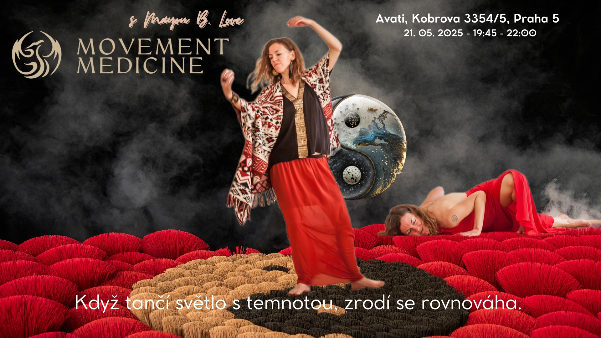 Yin a Yang tanec - Movement Medicine s Mayou B. Love