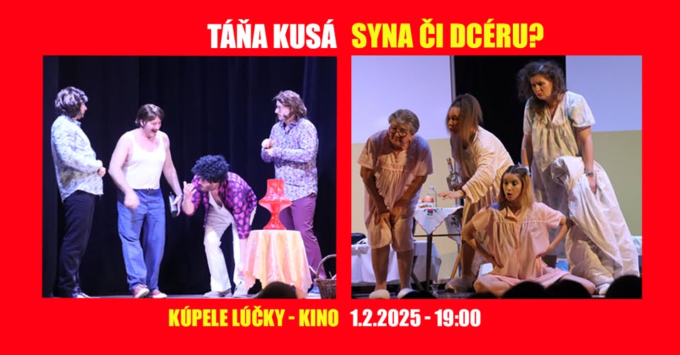 Táňa Kusá: Syna či dcéru? Momentky z kúpeľného života.