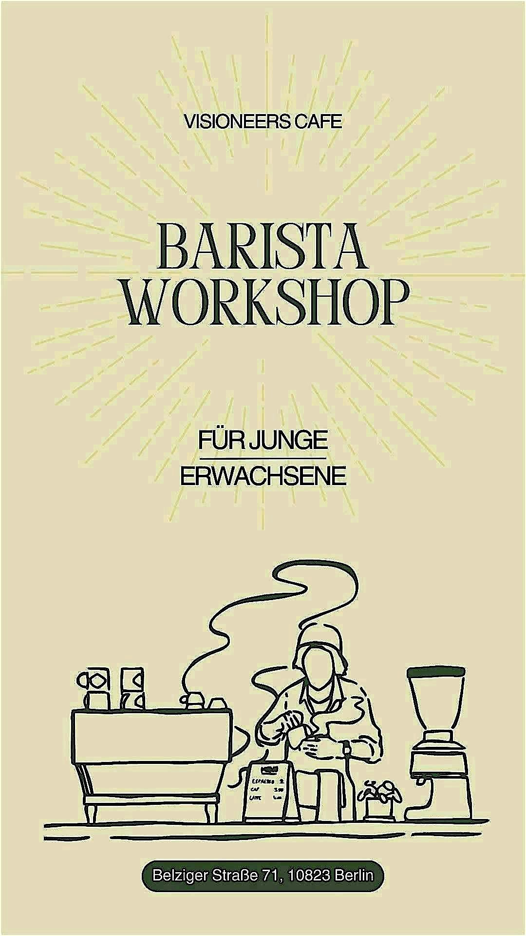 Barista Workshop für Junge Erwachsene