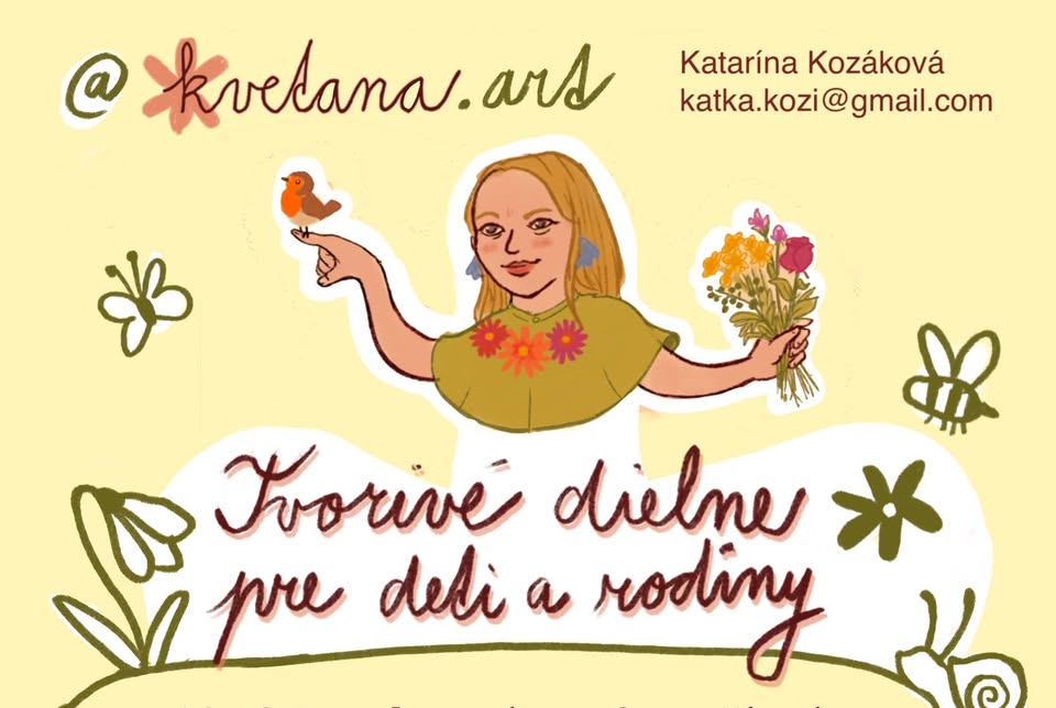 Tvorivé dielne pre deti a rodiny s Katkou Kozákovou