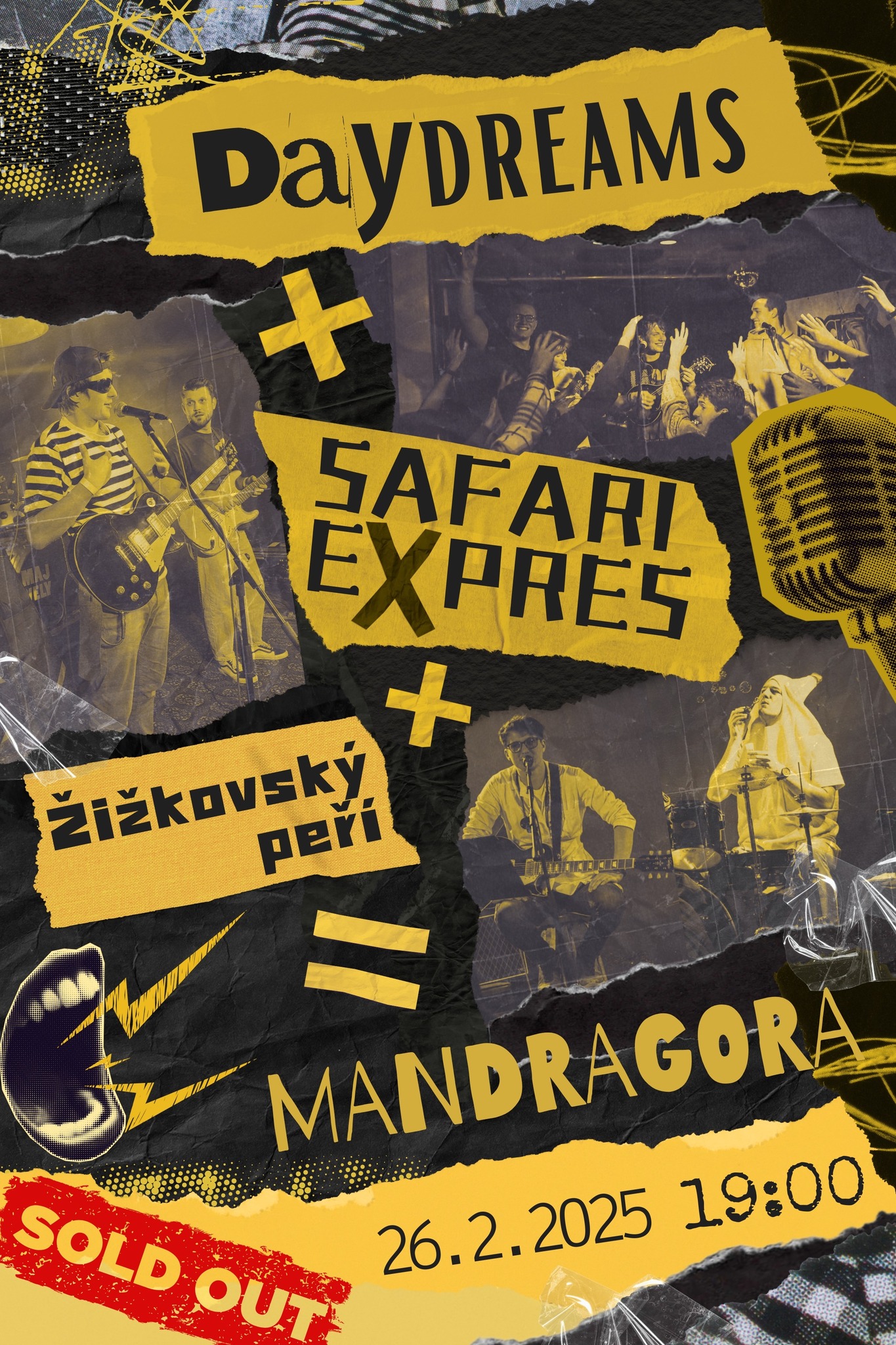 DayDreams, Safari Expres, Žižkovský peří v Mandragoře