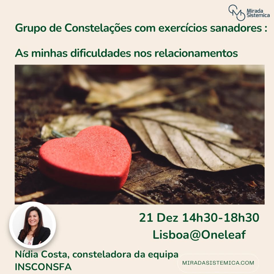 Constelações Presencial Lisboa.