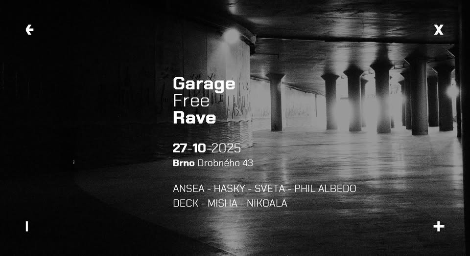 Garage Free Rave | 27.10. Brno