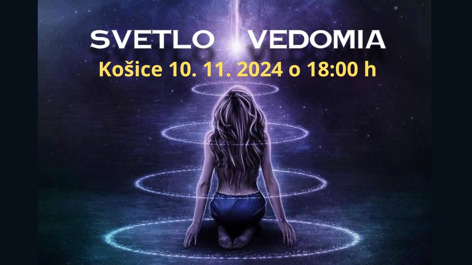 Svetlo vedomia a terapeutický dych Košice 10. 11. 2024 o 18:00 h (2-hodinový transformačný proces)