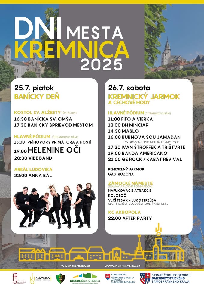 Dni mesta Kremnica 2025