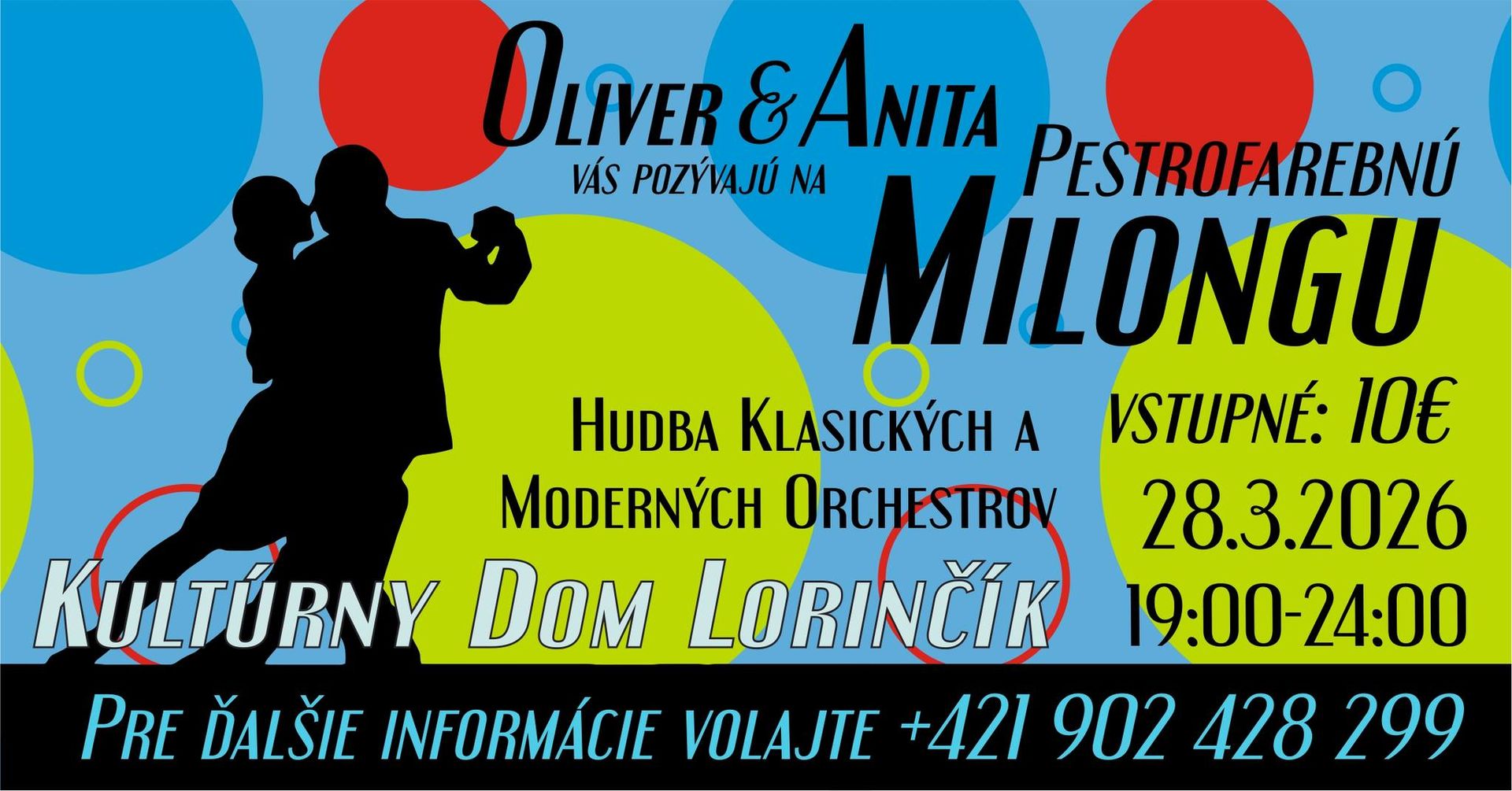 Pestrofarebná Milonga
