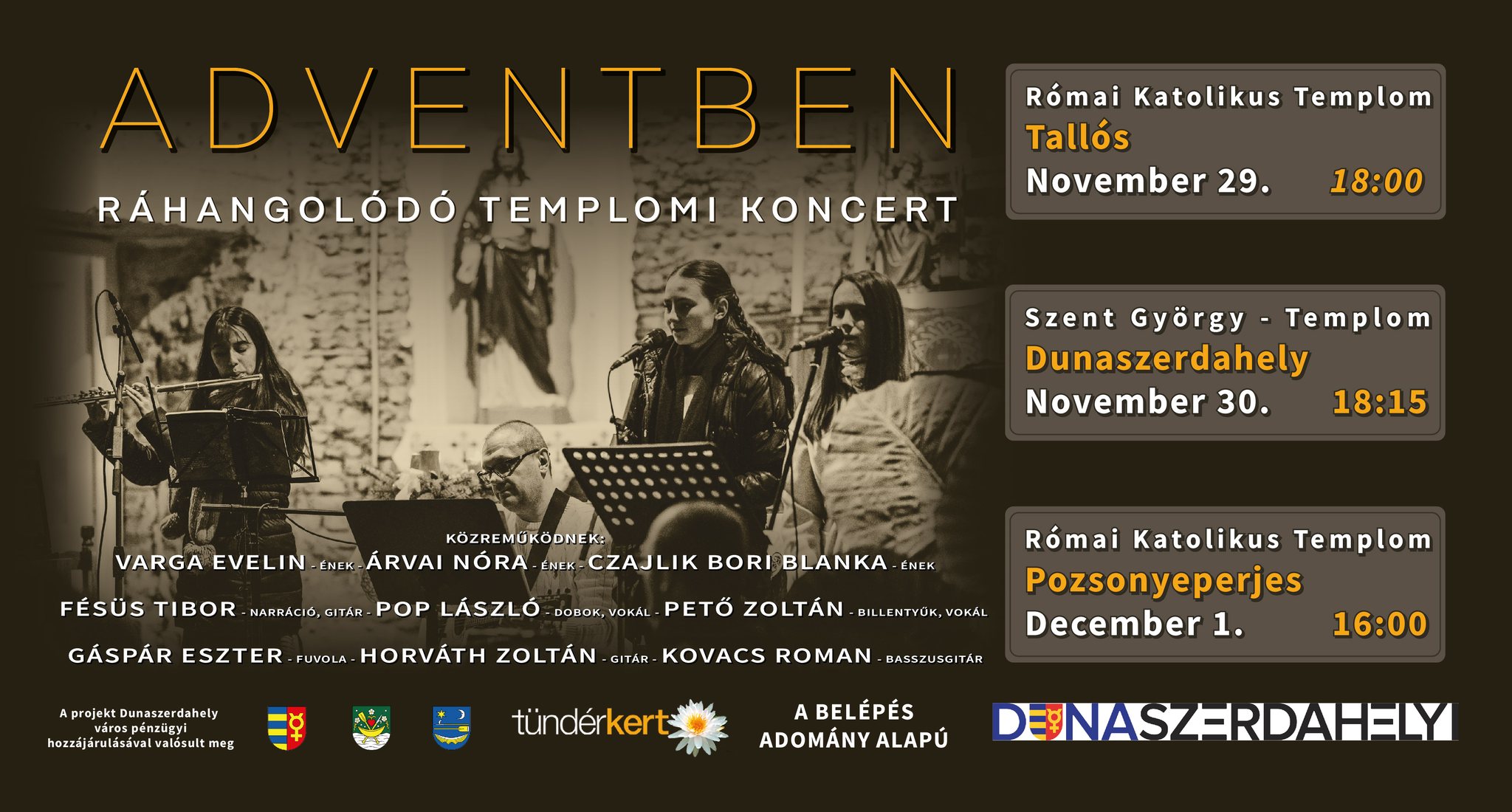 Adventben-ráhangolódó tempomi koncert