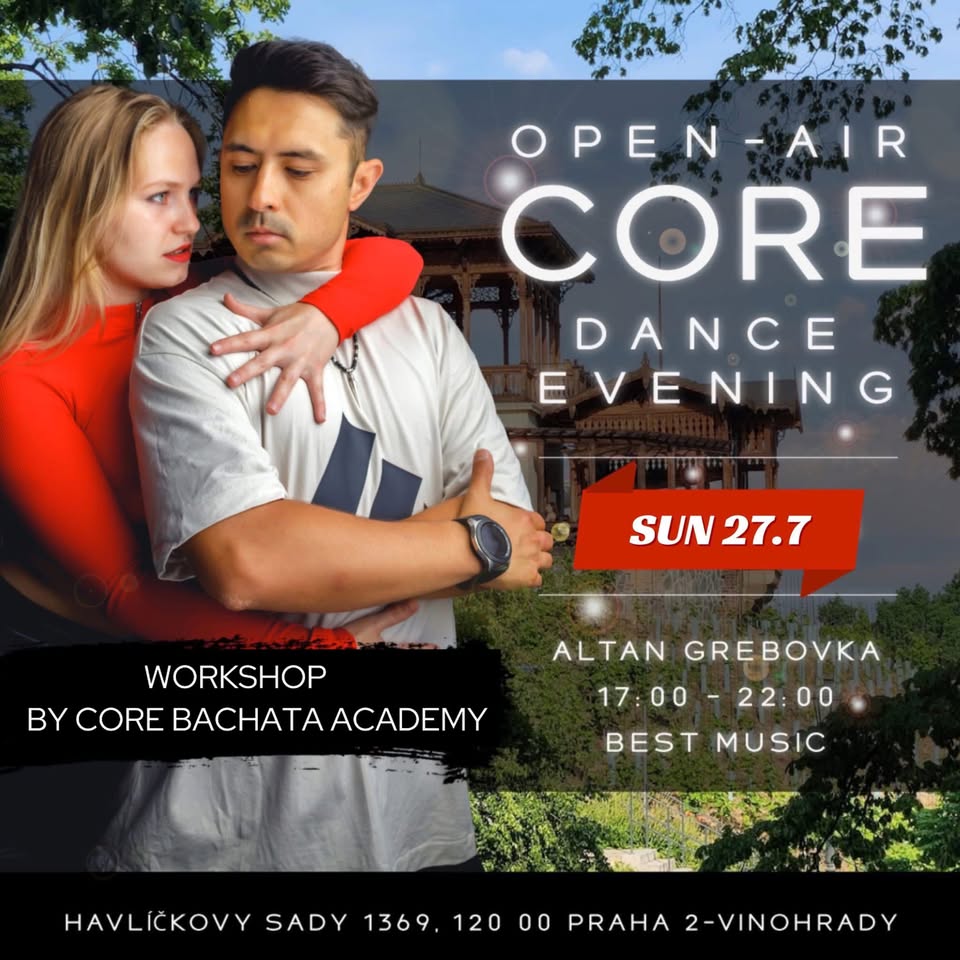 Open Air CORE DANCE EVENING in Altán Grebovka