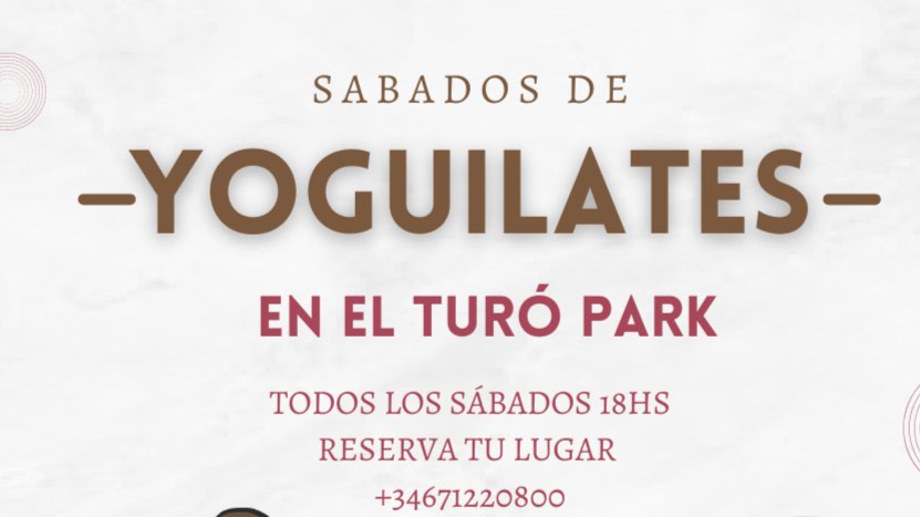 YOGUILATES EN EL PARQUE TURO