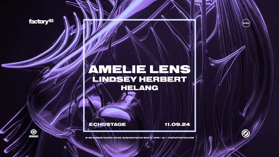 Factory 93 Presents: Amelie Lens