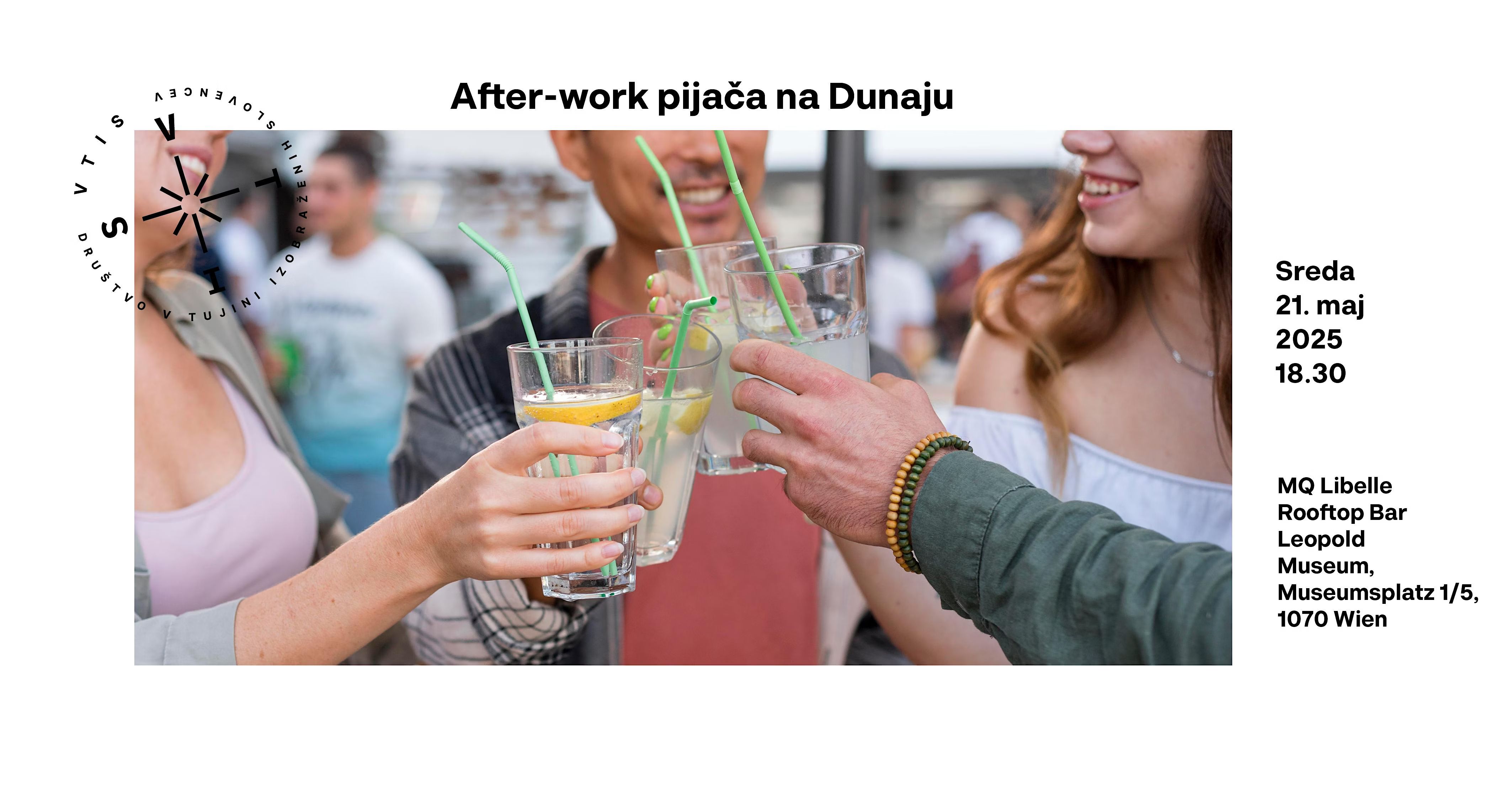 VTIS Avstrija: After-work pijača na Dunaju