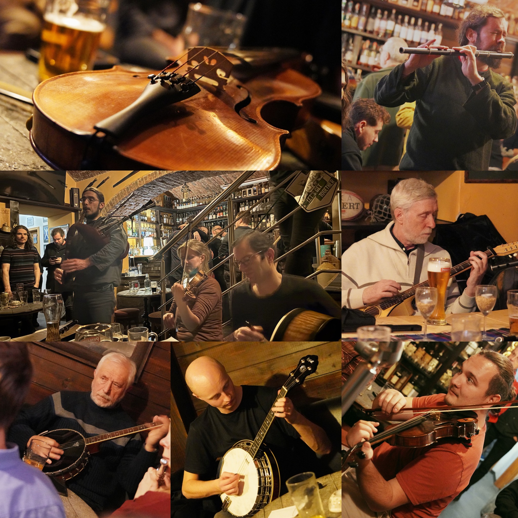 Irish music session