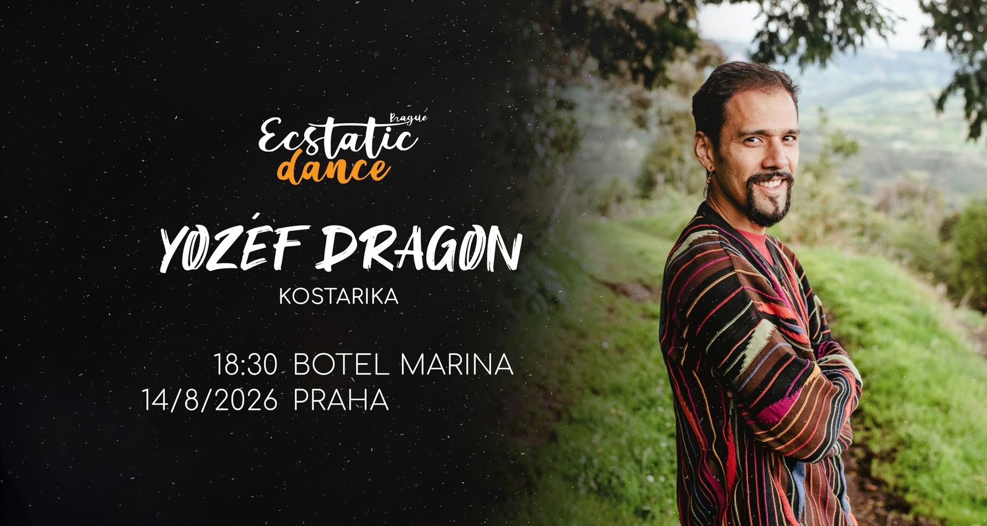 Ecstatic dance Prague #176 | DJ Yozéf Dragon (Kostarika)