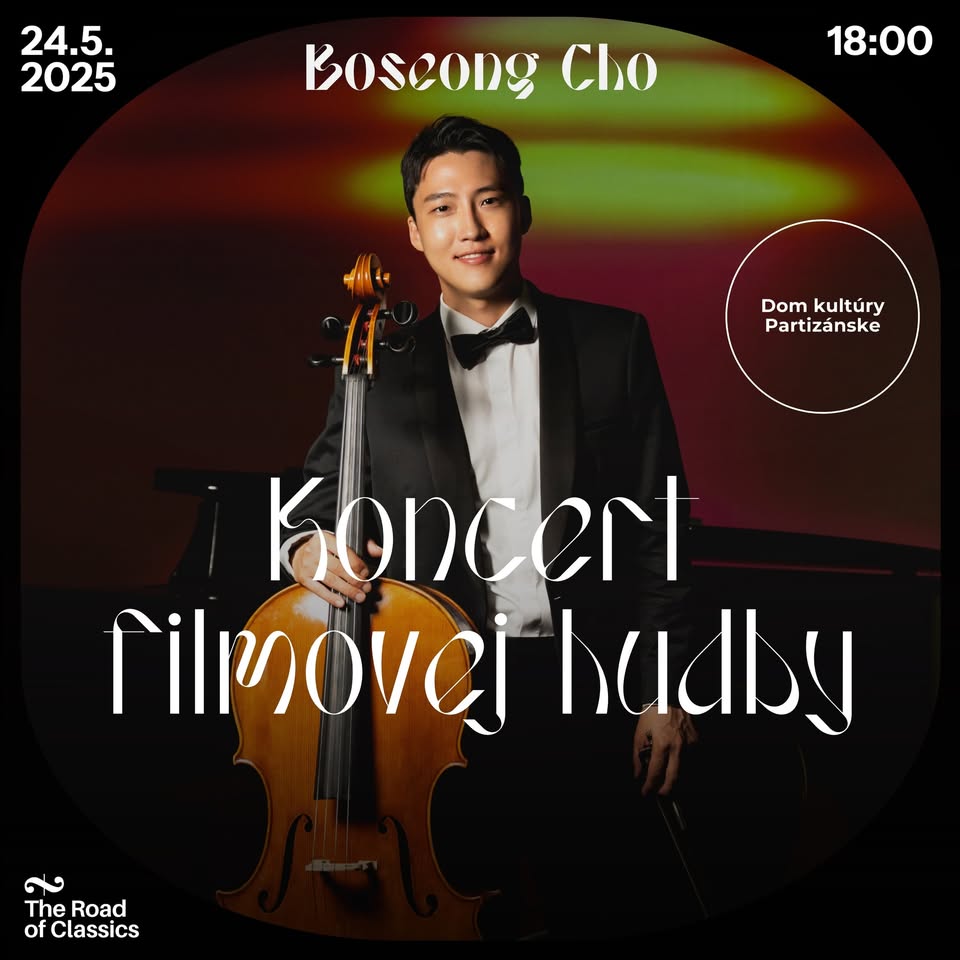 BOSEONG CHO: KONCERT FILMOVEJ HUDBY | PARTIZÁNSKE