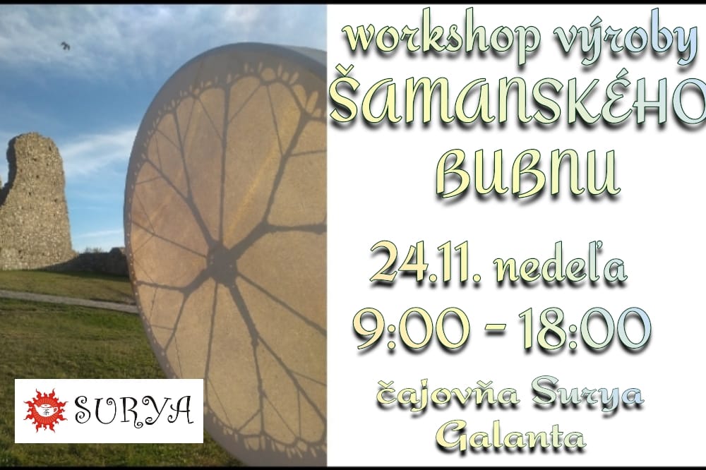 workshop výroby ŠAMANSKÉHO BUBNU