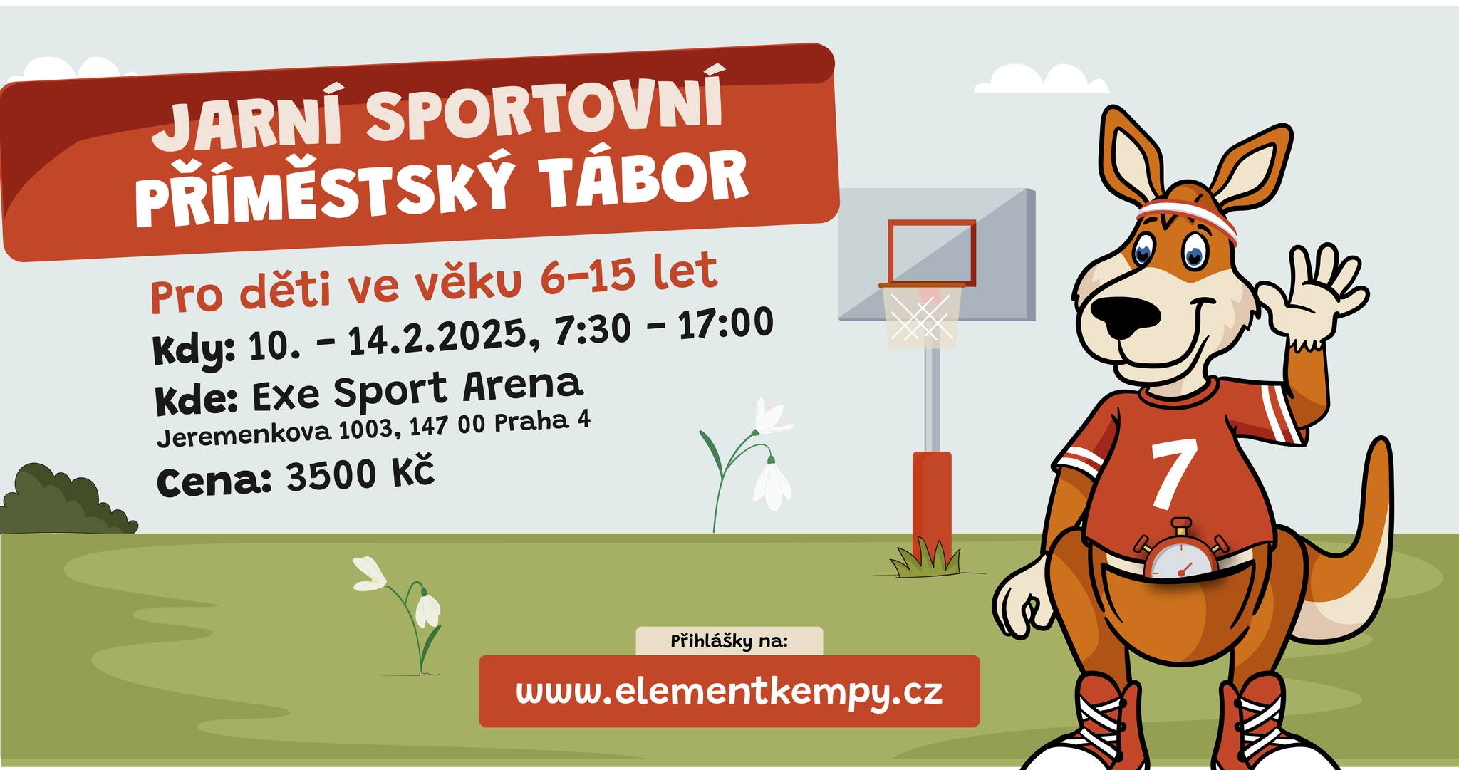 Jarní sportovní příměstský tábor