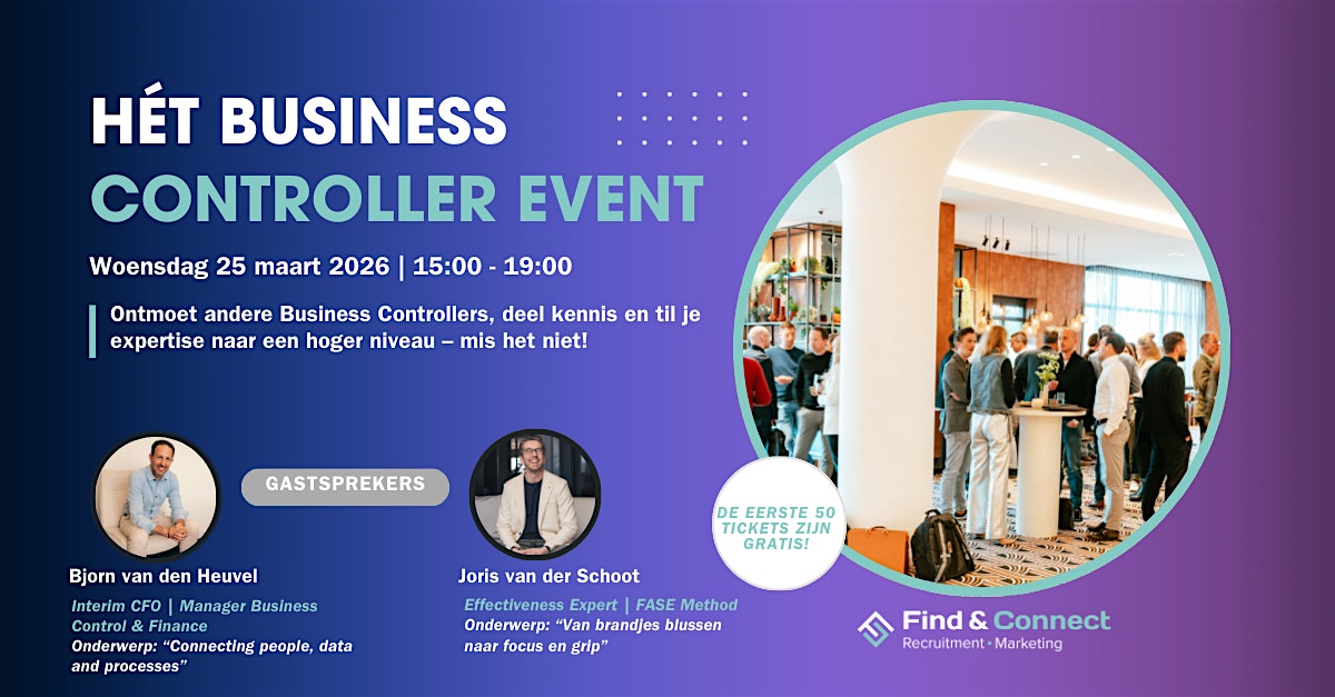 Hét Business Controllers Event - Beyond the Numbers