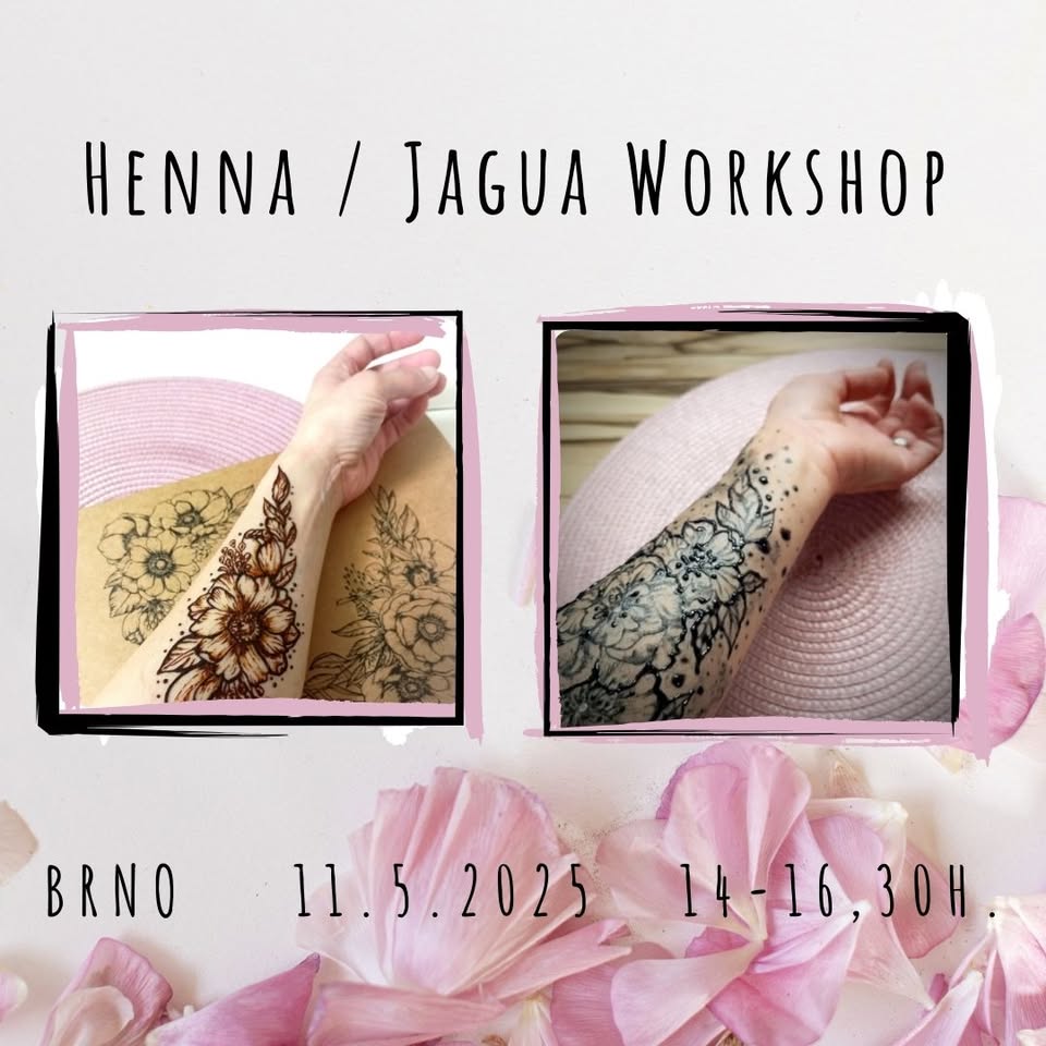 Henna / jagua workshop BRNO - Den matek
