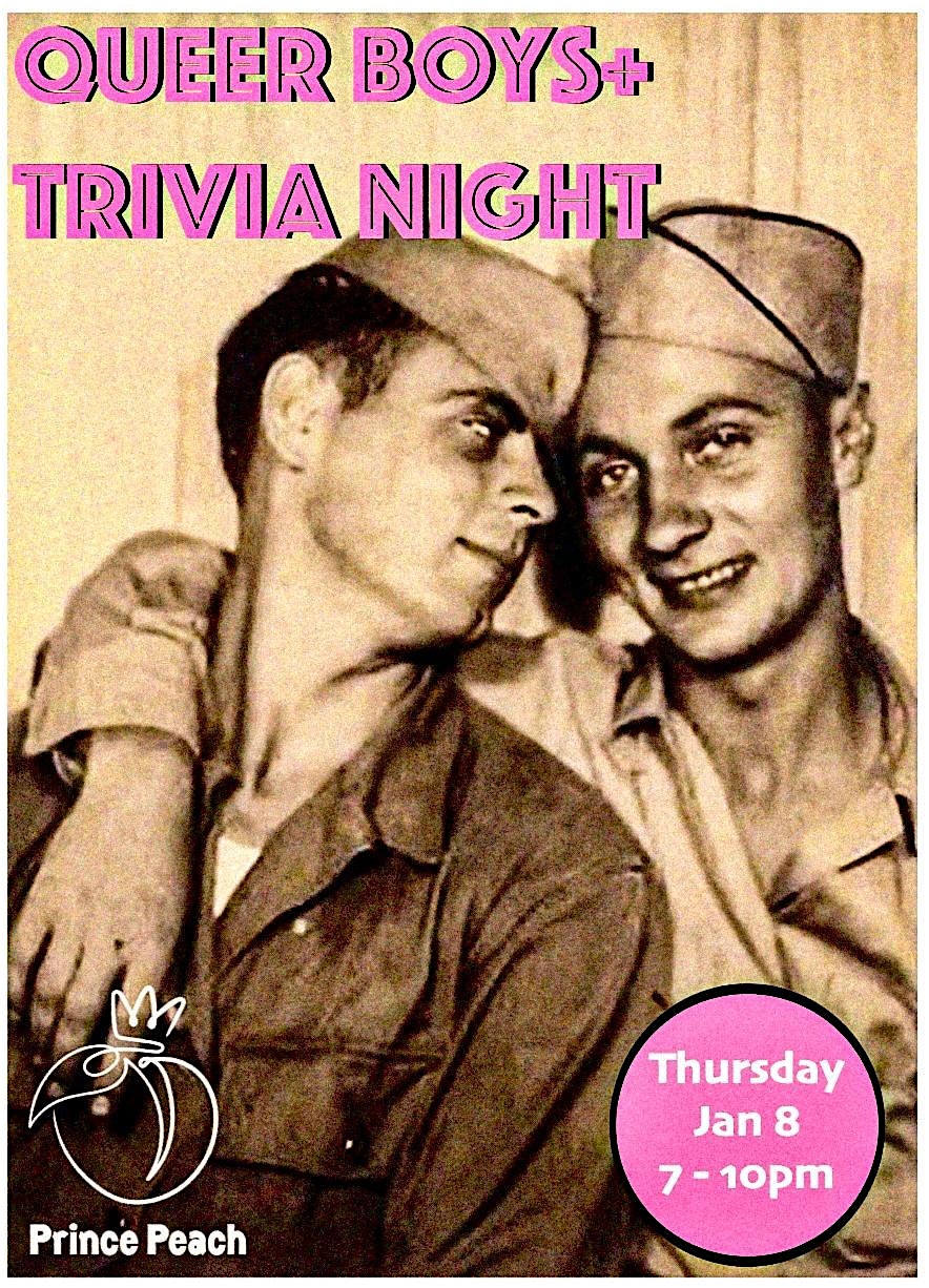 Queer Boys+ Trivia Night