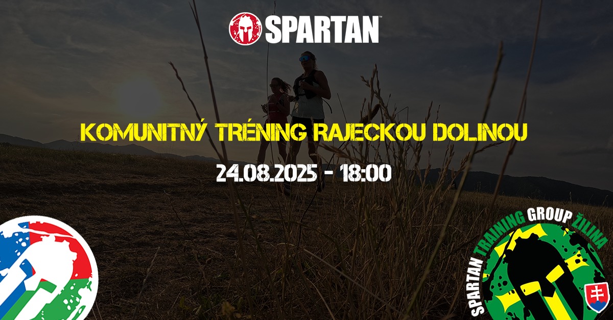 Komunitný tréning Rajeckou dolinou