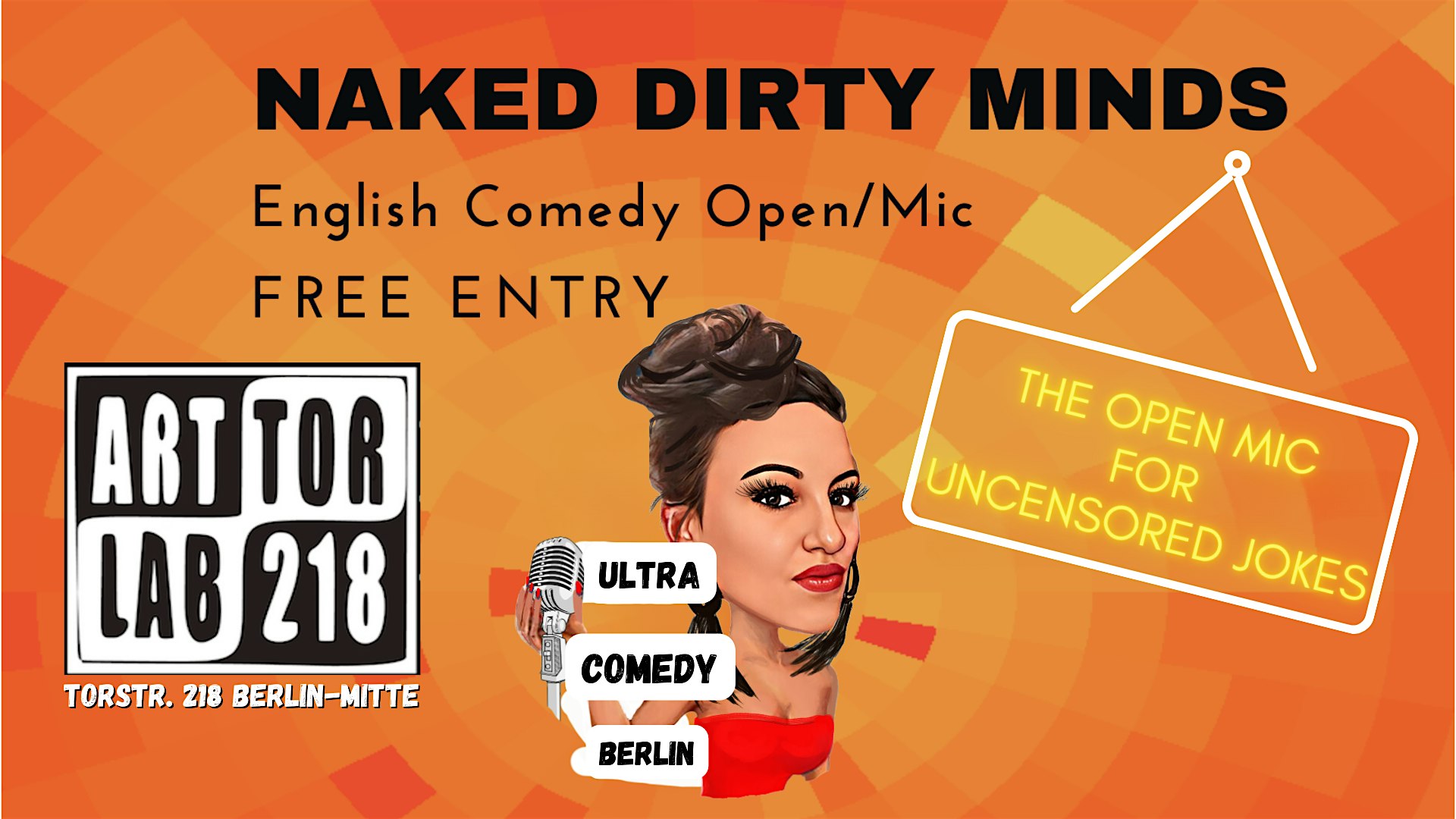 Naked Dirty Minds English Comedy / Open Mic
