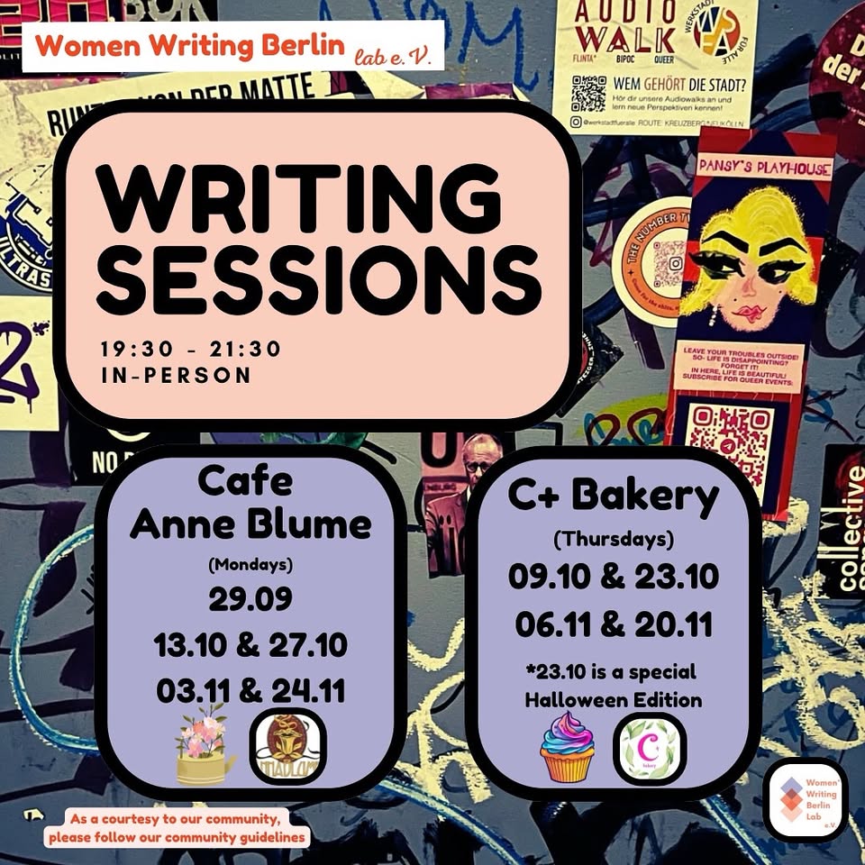 Writing Lab Session @Cafe Anna Blume