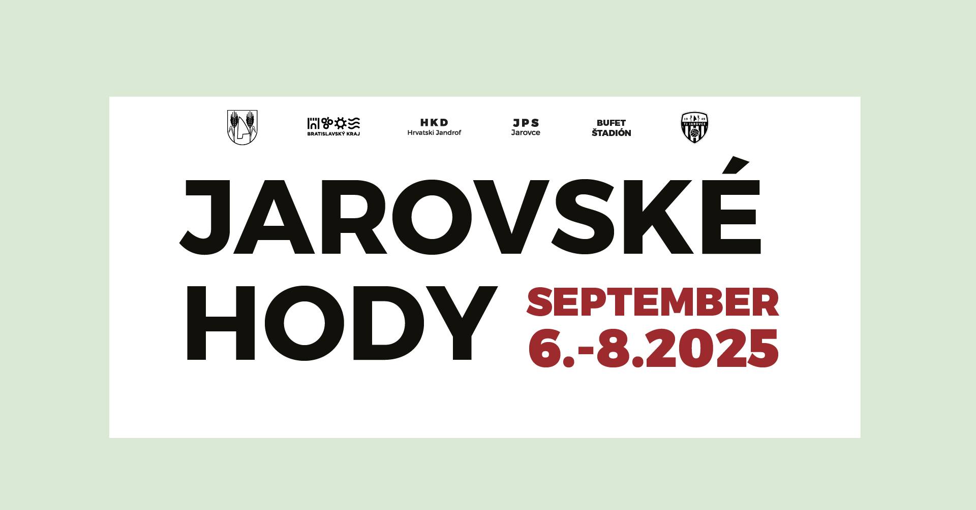 JAROVSKÉ HODY 2025