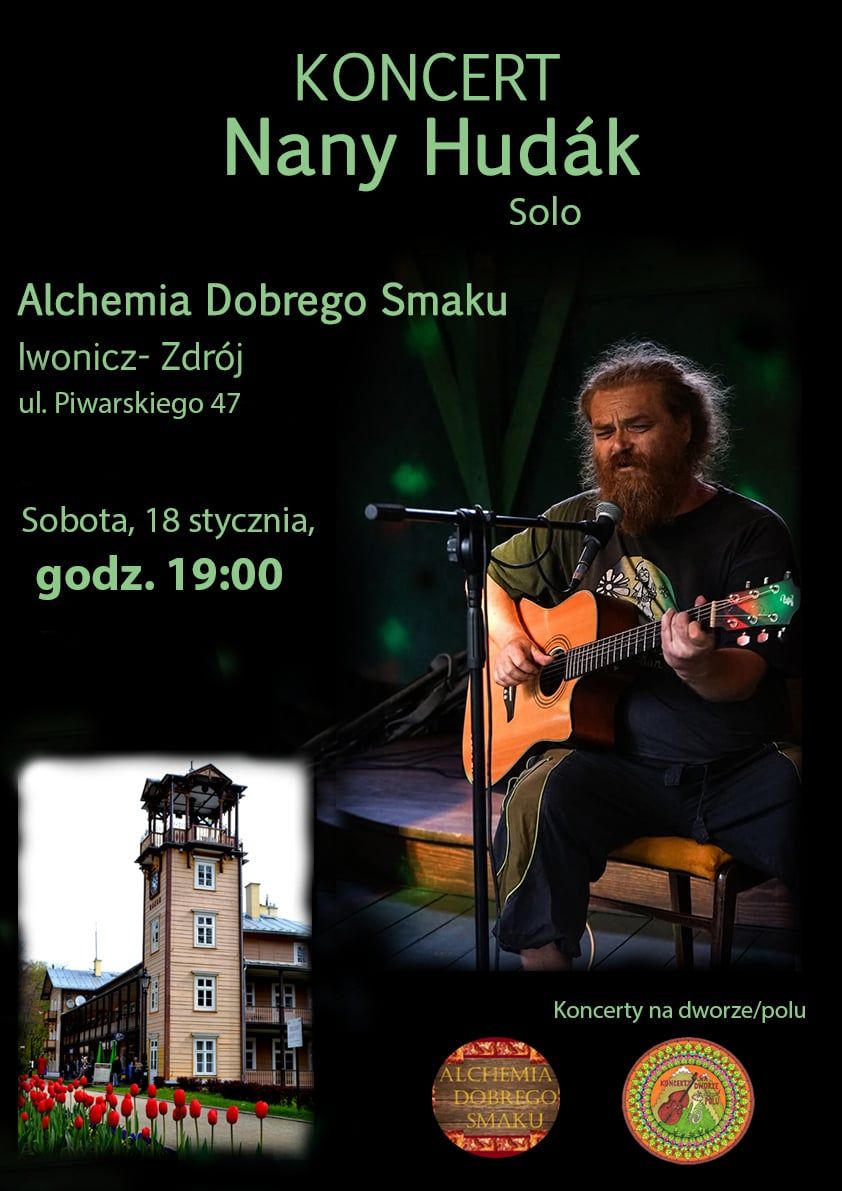 Koncert Nany Hudak Solo w alchemii dobrego smaku w Iwoniczu Zdroju