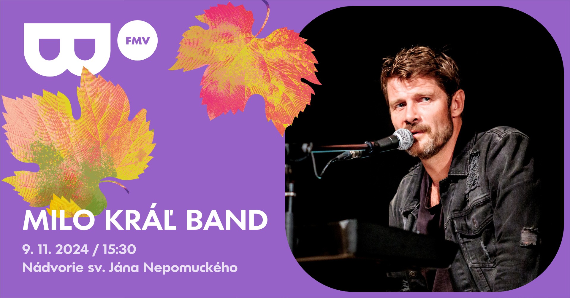 Festival mladého vína 2024: MILO KRÁĽ BAND