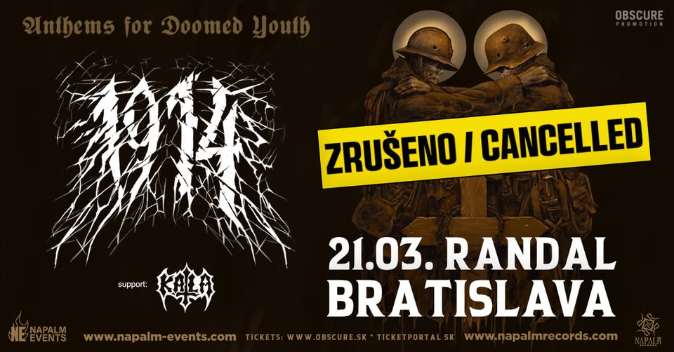 1914, KATLA - ZRUŠENO / CANCELLED - Bratislava
