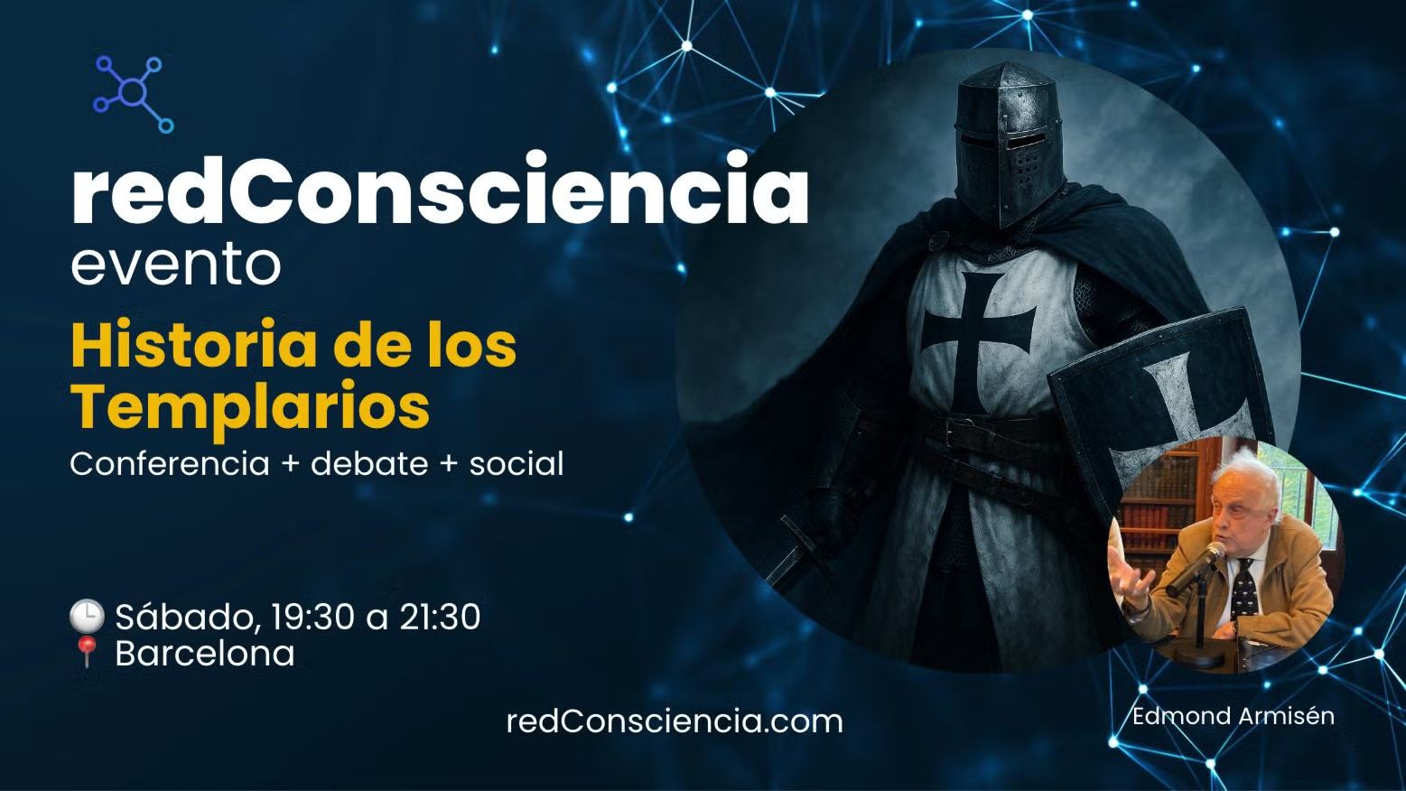 Conferencia ✨ Historia de los TEMPLARIOS