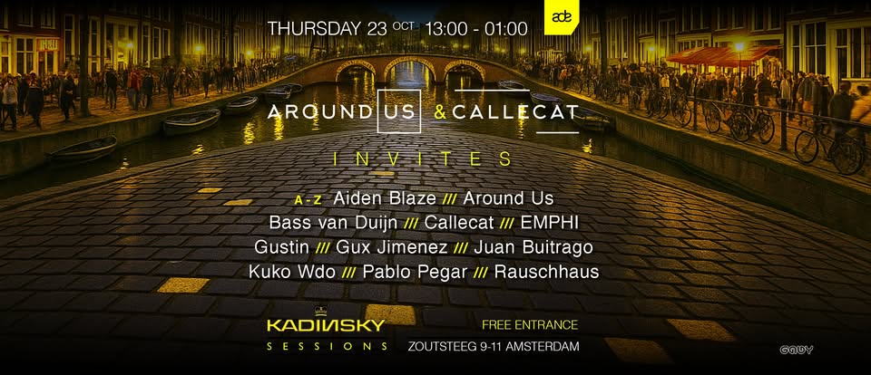 AROUND US & CALLECAT Invites