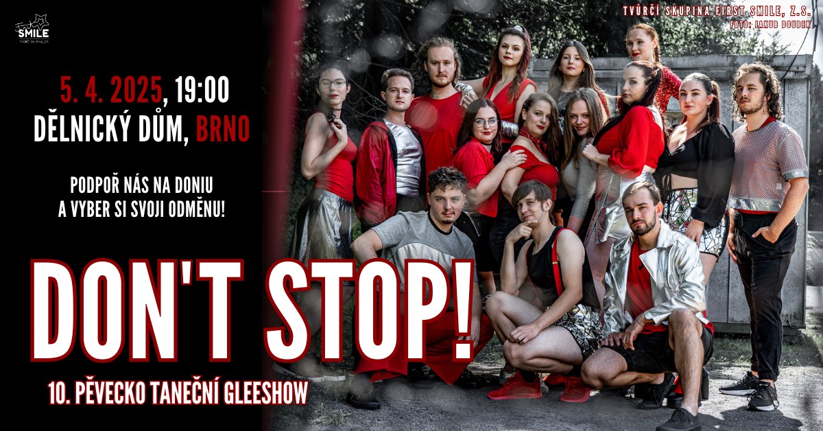 Don't Stop! - 10. gleeshow skupiny First Smile
