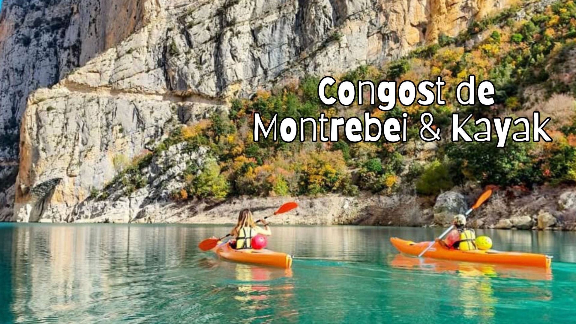 🔒COMPLETO 🙋🏼‍♀️20-45 años 😍 Ruta Congost y kayak 🛶 Intermedio 5km 💪