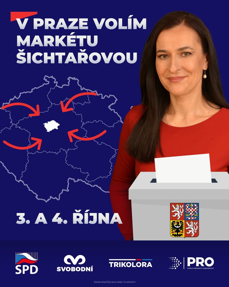 Letos volím do Sněmovny v Praze
